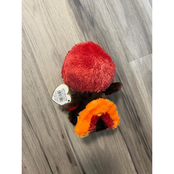 Ty Beanie Boos 2013 GOBBLES the Turkey 6" NEW Tags Plush Stuffed Animal Toy - Picture 4 of 7